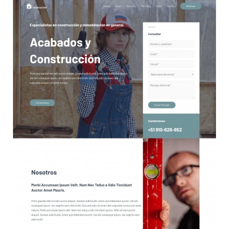 Plantilla Web Contratistas