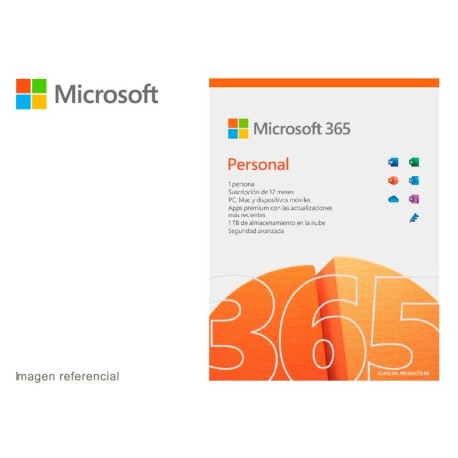 Microsoft 365 Personal Suscripcion 1 Year Office